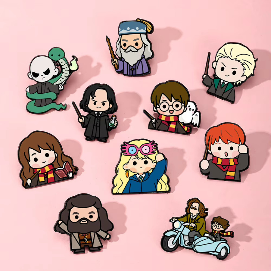 Bandai Cartoon-Charakter-Emaille-Pins, 10er-Set, Anstecknadeln - Bild 2