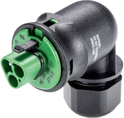 Wieland Electric 96.034.4155.7 Steckverbinder in Grün und Schwarz - Bild 1
