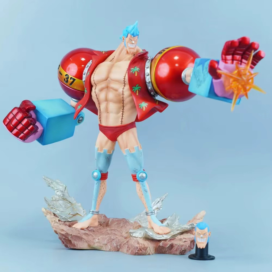 Bandai One Piece Anime Figur Franky Actionfigur aus PVC, Multicolor, Höhe: 28,5 cm - Bild 2