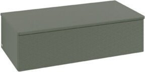 Villeroy & Boch Sideboard Antao mit Frontstruktur in Lea Grey, B/H/T: 100 x 26,8 x 50 cm - Bild 1