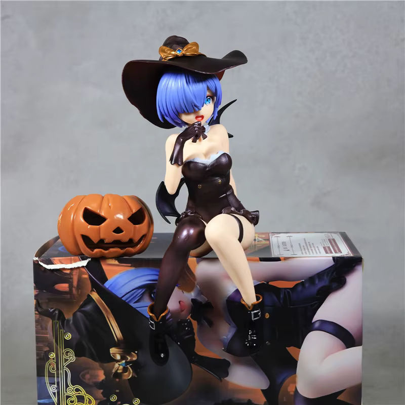 Bandai Re:Zero Rem Halloween Magic Night Enchantress Anime Figur, Schwarz, Höhe: 18 cm - Bild 4