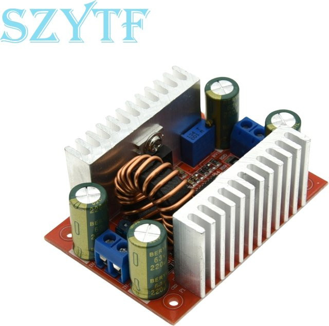 SZYTF DC-DC Hochleistungs-Boost-Modul mit Konstantspannung und Konstantstrom, 400W 15A, ideal für LED-Treiber und Notebook-Batterieladung - Bild 1