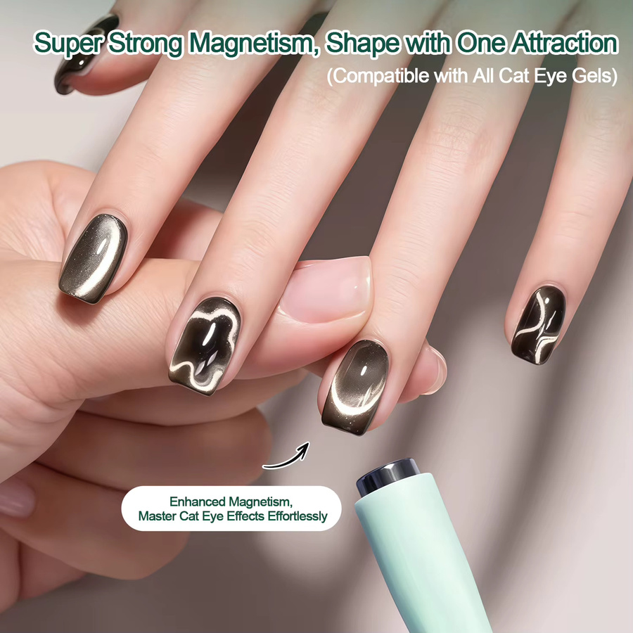 Nailpop Magnet Katzenauge-Gel-Nagellack, schimmernd - Bild 2