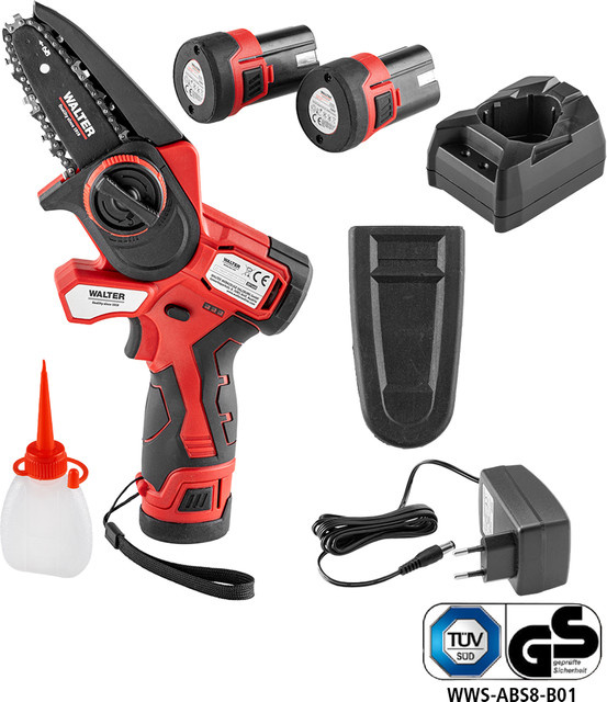 Walter Werkzeuge 12 V Li-Ion Akku Entaster Brushless in Rot inklusive 2 Akkus - Bild 1