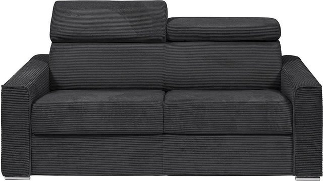 Vente-unique Schlafsofa Vizir in Grau mit einer Breite von 216 cm - Bild 1