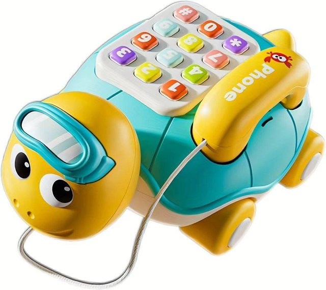 Binchi Outdoor Product Musikspielzeug Schildkröte Telefon Klavier Dinosaurier, Lernspielzeug, ab 0 Jahre - Bild 1