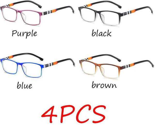 ZUXUB Lesebrille, Vollrand, Kunststoff, Anti-Blaulicht - Bild 1