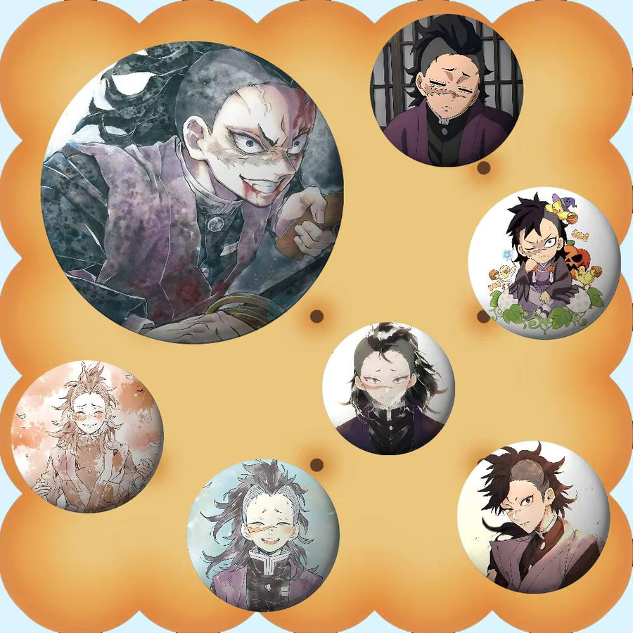 G-Genya S-Shinazugawas Abzeichen, Anstecknadel, Brosche, Metall - Bild 5
