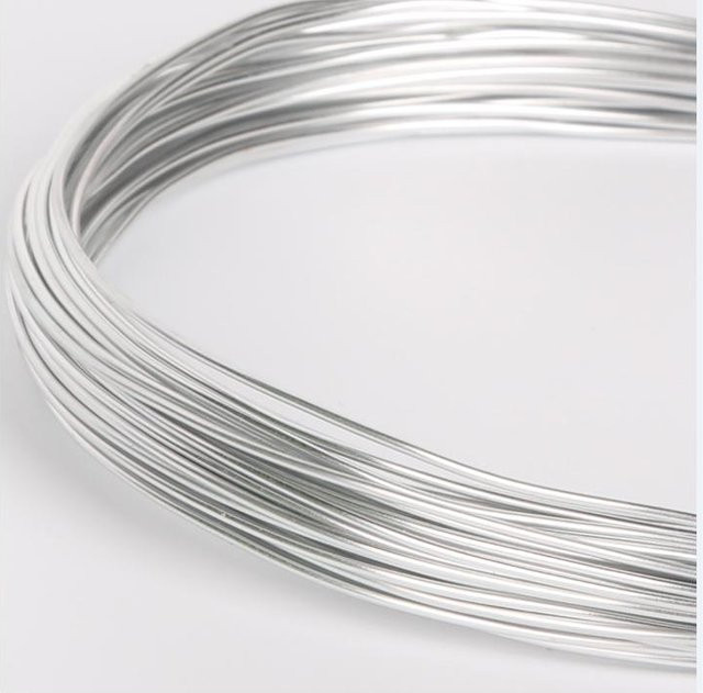 Beadia Accessories Perlendraht, Aluminium, mehrfarbig, silber, 18 Gauge - Bild 1