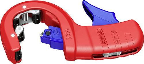 Knipex Rohrabschneider DP50 Rohrschere für dünnwandige Kunststoff-Abflussrohre in Schwarz-Rot - Bild 1