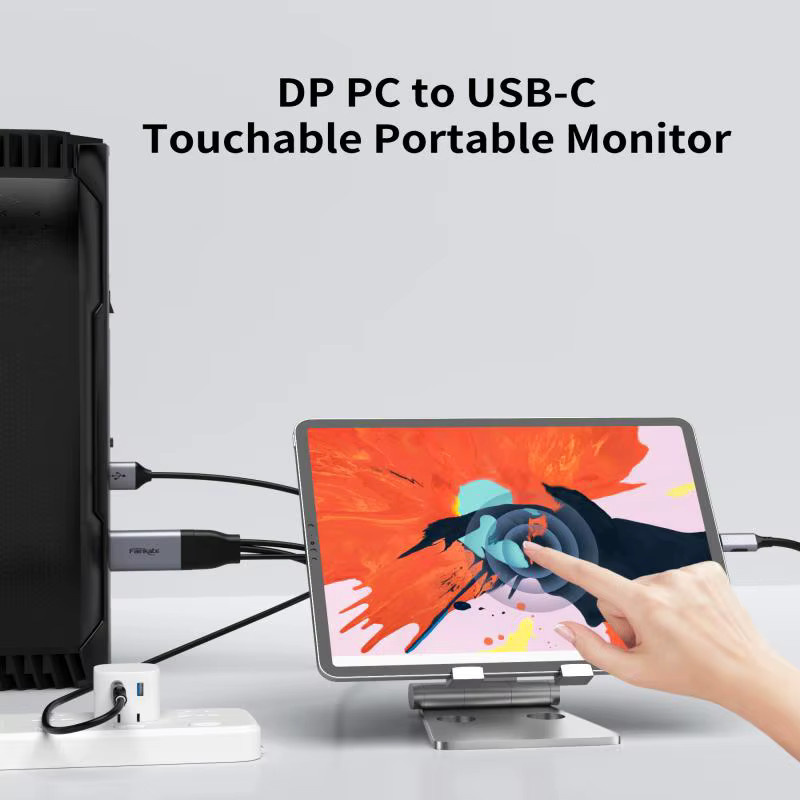 USB-C auf DisplayPort Adapter mit PD-Unterstützung für 4K60Hz, kompatibel mit Huawei AR Glass, Xreal und RayNeo AR-Brillen - Bild 3