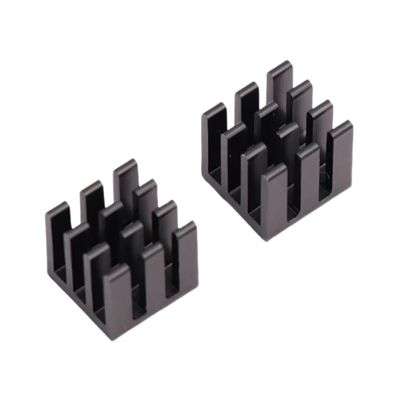 Seeed Studio Aluminium-Kühlkörper für XIAO ESP32S3 Sense, 2 Stück, Silber und Schwarz - Bild 3