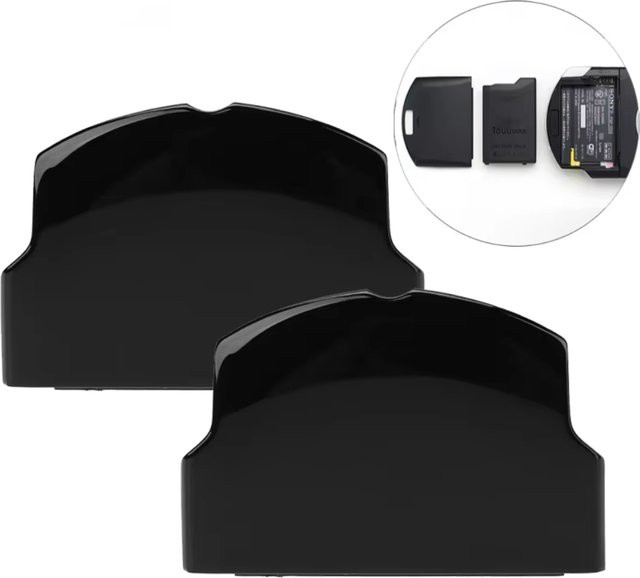 Sony Ersatz Batterie-Hintertür-Abdeckung für PSP 2000, PSP 3000 und PSP Fat in Schwarz - Bild 1