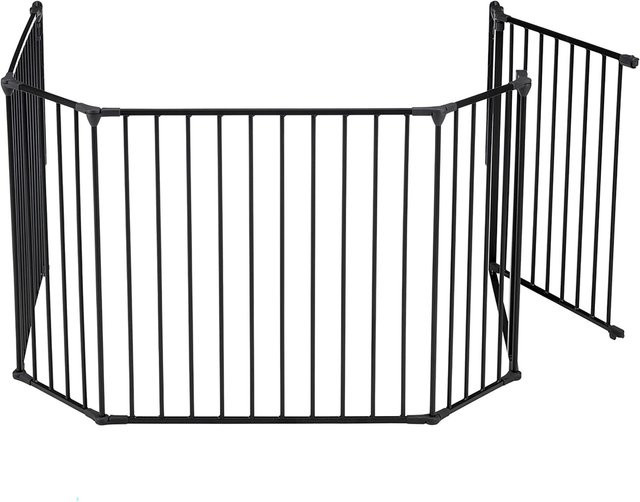 Ofenschutzgitter DOLLE Ben aus Metall in Schwarz, Höhe: 71 cm, Breite: 90 - 278 cm - Bild 1