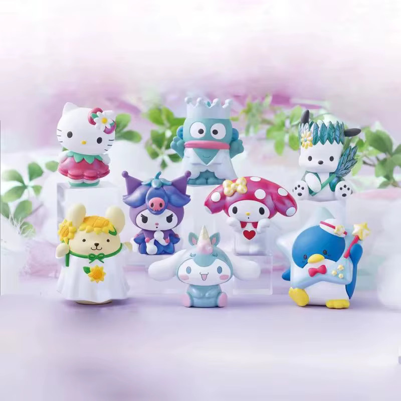 Sanrio Spot Ugly Fish Pudding Dog Katie Cat Jade Guigou Good Friend 3rd Generation Blind Box, Desktop-Mini-Ornamente - Bild 2