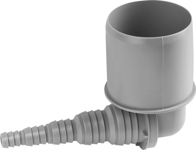 Airfit Schlauchwinkel Plus DN 50 90 Grad Bogen aus Kunststoff in Grau, 8,5 - 26,6 mm - Bild 1