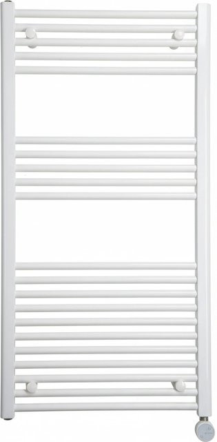 anapont Elektrischer Handtuchheizkörper mit WiFi und Bluetooth in Weiß, B: 50 cm, H: 117,5 cm - Bild 1