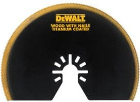 DeWalt Multi-Tool Sägeblatt Segment DT20709-QZ für Holz und Kunststoff, 100 mm, Schwarz - Bild 2