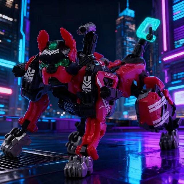 52toys Beast Box Mecha Hund Verformungsspielzeug Montagemodell 14+y - Bild 1