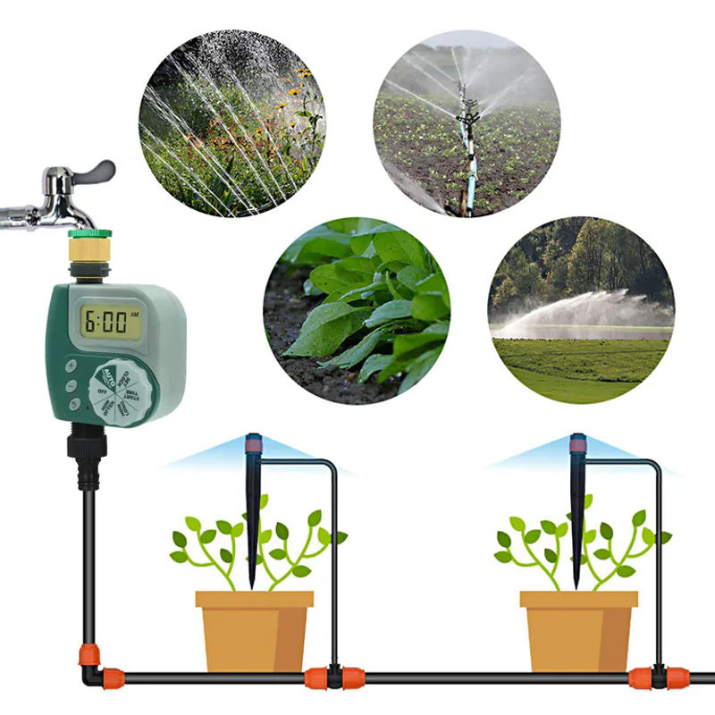 Orbit Digitaler programmierbarer Wassertimer für die automatische Gartenbewässerung, dunkelgrün - Bild 5
