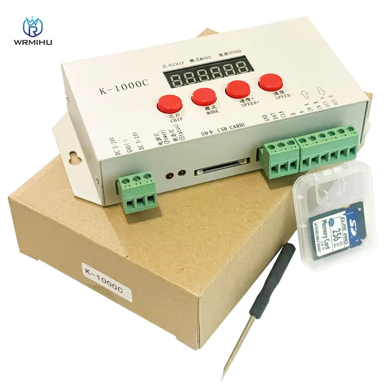 LED Controller K-1000C für WS2812B, WS2811, APA102 und WS2813 mit bis zu 2048 Pixeln, DC 5-24V - Bild 2