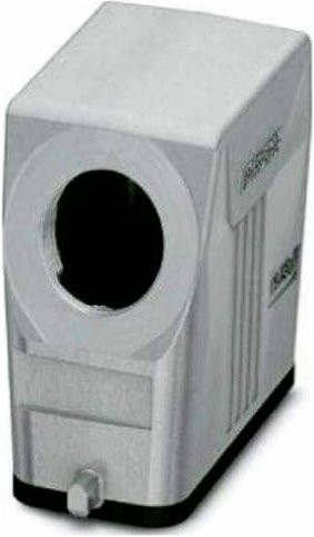 Phoenix Contact Tüllengehäuse HC-STA-D15-HHFS-1STP21-ELC-AL in Grau aus Aluminium - Bild 1