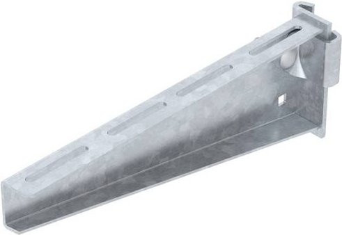 OBO Bettermann Stielausleger aus Metall in Silber, B: 310 mm, H: 110 mm - Bild 1