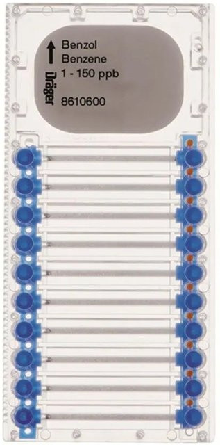 Dräger Microtubes für Benzol 1 150 Ppb transparent - Bild 1