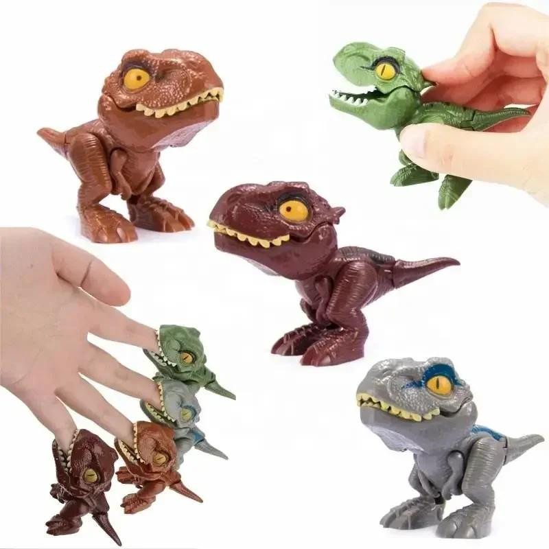 Fashnics Tyrannosaurus Finger-Dinosaurier Handpuppe, 20-teiliges Set, ab 3 Jahren - Bild 3