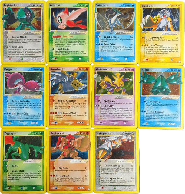 Keeppley Pokémon Proxy TCG-Karte Gold Star PLAY PROMO, Sammel-Spielkarte - Bild 1