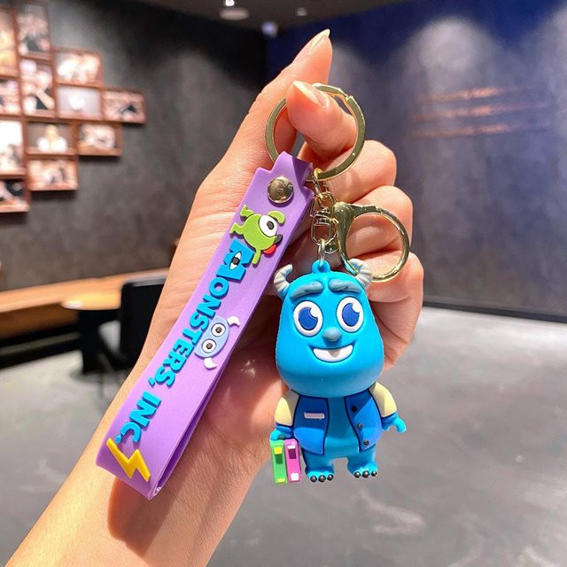 CHIC STUDIO Monsters University Monsters Inc. 3D-Puppe Schlüsselanhänger Silikon-Gummi - Bild 1