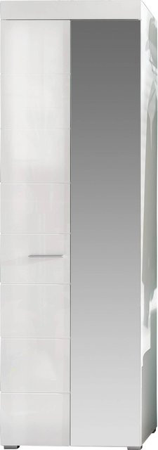 Garderobenschrank Amanda Trendteam weiß Hochglanz B/H/T: 62 x 195 x 38 cm - Bild 1