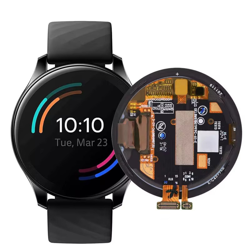 OnePlus W301CN Smart Sport Uhr LCD-Bildschirm Ersatzteil in Schwarz - Bild 2