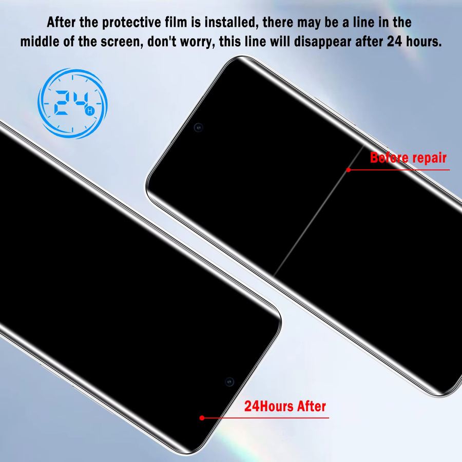 5 Stück Full Cover Hydrogel Displayschutzfolie für Xiaomi 17T Pro, transparent - Bild 3