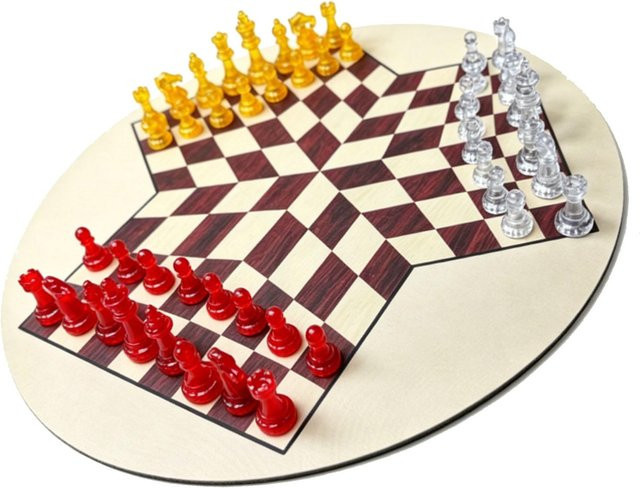 GoolRC Schachspiel, Brettspiel, Strategiespiel, Kunststoff, beige - Bild 1