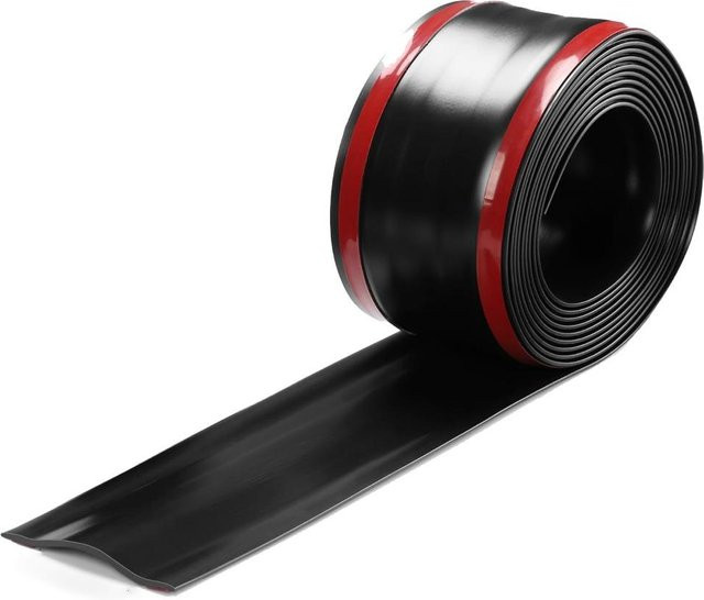 Tread Tribe PVC-Bodenkabelabdeckung selbstklebend in Schwarz, Breite: 3,8 cm, Länge: 1 m - Bild 1