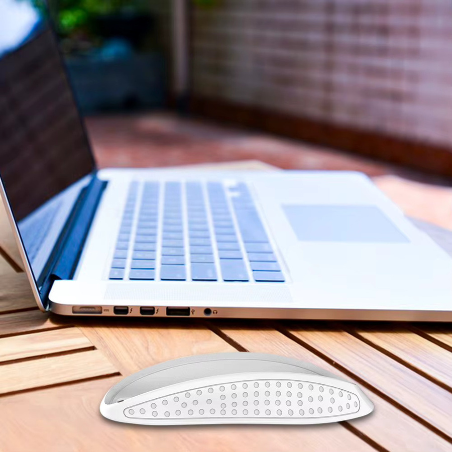 LAIMANEI Ergonomische Mausbasis für Apple Magic Mouse 2/3 in Schwarz oder Weiß - Bild 3