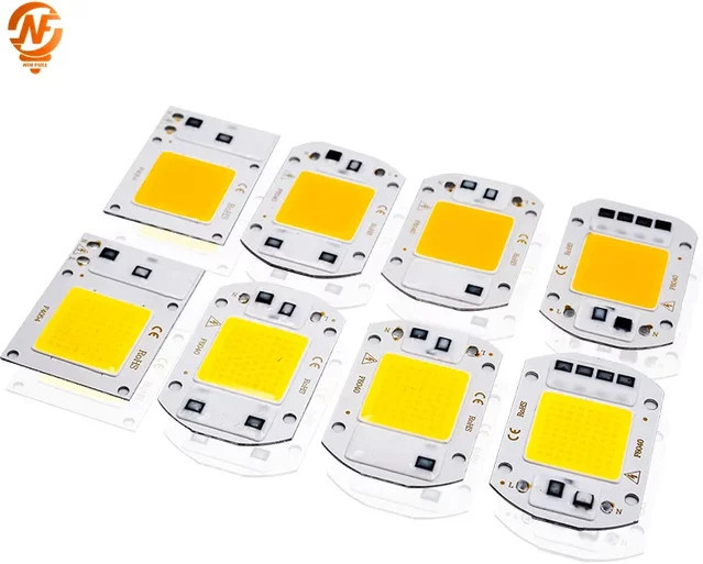 COB LED-Chip für DIY-Projekte und Flutlicht, AC 110V-220V, Aluminium-Gehäuse, Ersatz-LED-Lampe ohne Treiber - Bild 1