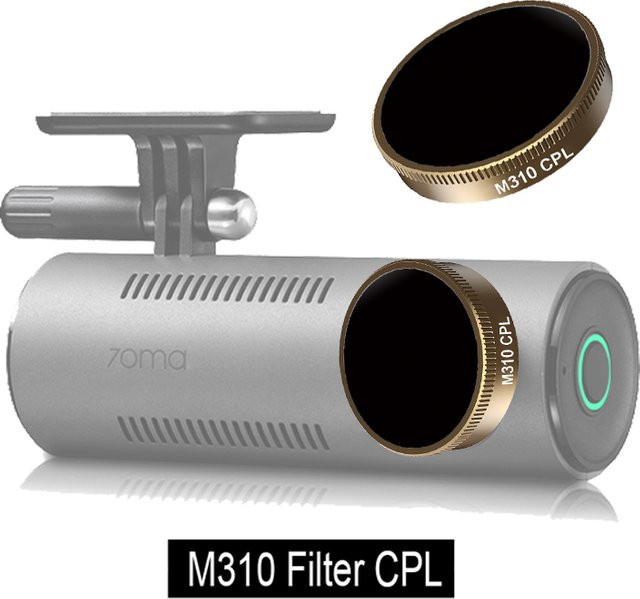 70mai CPL Filter Gold für Dash Cam M310 mit HD Objektiv Staubschutz und Blendschutz - Bild 1