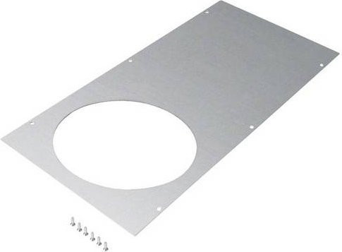 Hager BKAD400R12 Abdeckung aus Stahl in Silber - Bild 1