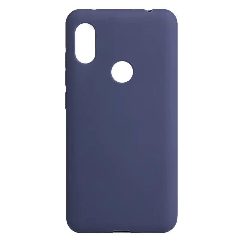 Stoßfeste Flüssigsilikonhülle für Huawei Y6 2019 und Huawei Y7 2019 in Rot - Bild 3