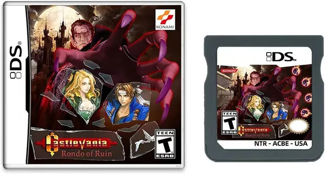 Castlevania: Order Of Ecclesia, Portrait Of Ruin und Dawn Of Sorrow Videospiel für Nintendo DS und 3DS als R4 Modul von Bandai - Bild 1