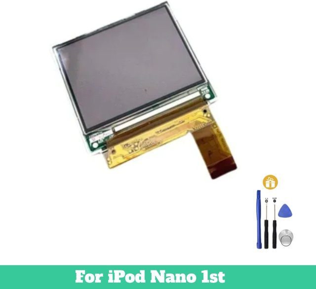 Apple Interner LCD-Bildschirm für iPod Nano 1. Generation in Schwarz - Bild 1