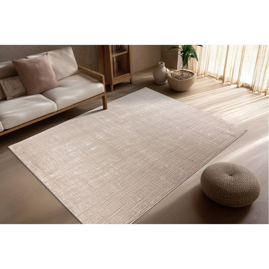 Kayoom Teppich Bandito in Beige, pflegeleicht und rutschfest, B/B: 120 x 170 cm - Bild 2