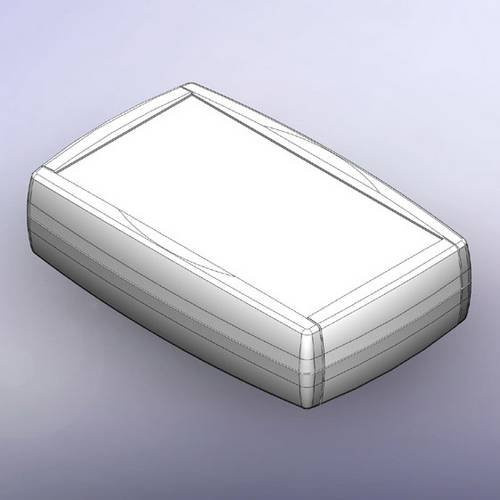 TEKO TN33.30 Universal-Gehäuse aus ABS und TPU in Weiß und Lichtgrau, B/T/H: 155 x 96 x 40,6 cm - Bild 1