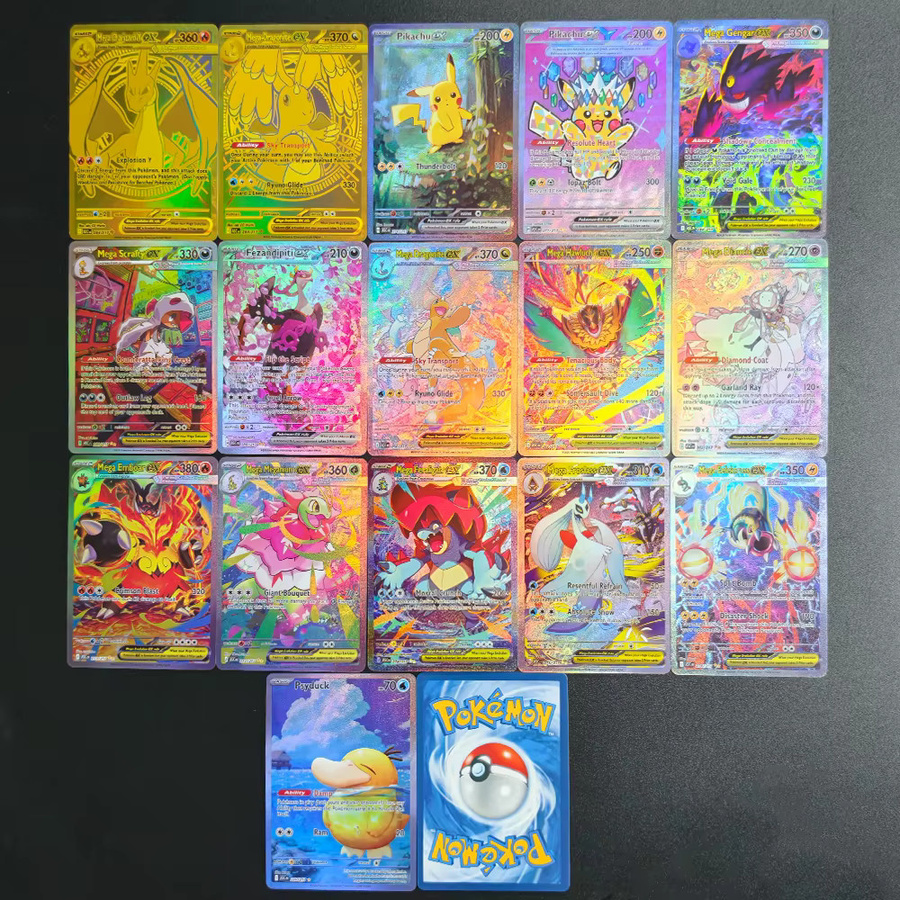Bandai Pokémon Ascended Heroes ASC Mega Dragonite Gengar Feraligatr Froslass Diancie ex, Spielkartensammlung, Englisch - Bild 2