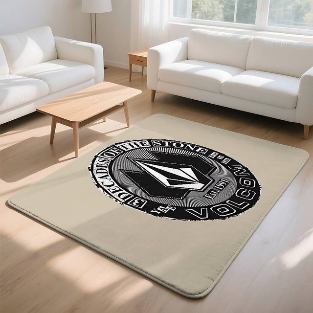 O-Zoll Volcoms Fußmatte beige, saugfähig und schmutzabweisend, B/L: 50 x 80 cm - Bild 1