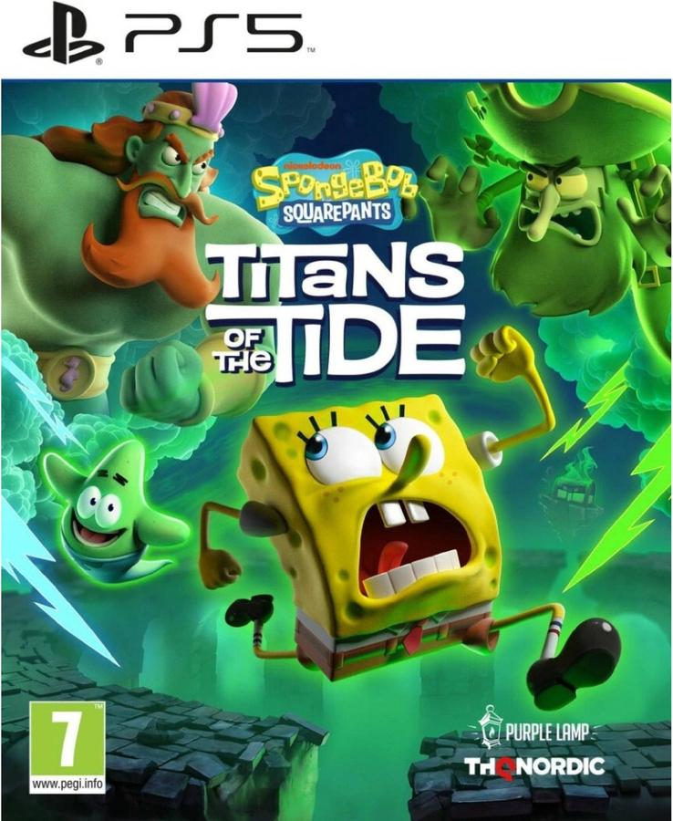 SpongeBob Schwammkopf: Titans of the Tide für PlayStation 5 (PS5) in Grün (PAL) - Bild 1
