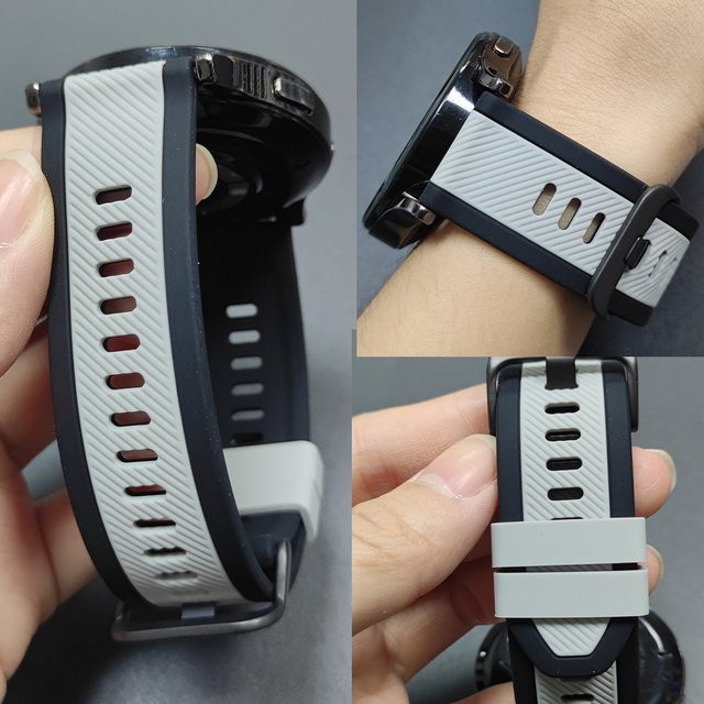 Uhrenarmband Silikon, 22 mm, Unisex - Bild 1