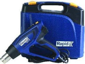Rapid Heißluftgebläse R2200-E Koffer in Blau mit Keramikheizung - Bild 1